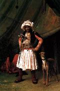 Jean Leon Gerome Bashi-Bazouk and his Dog Germany oil painting artist